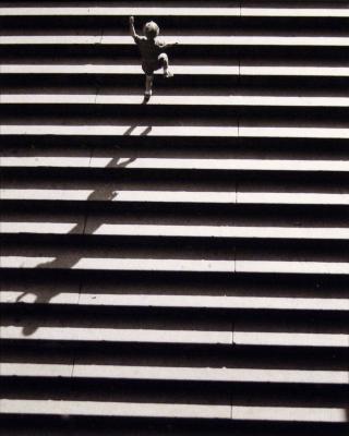 Boy on the Steps