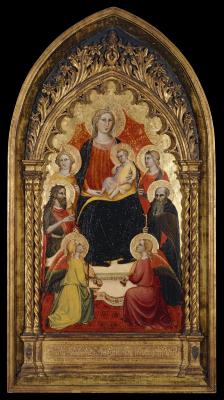 Madonna and Child with Saints and Angels