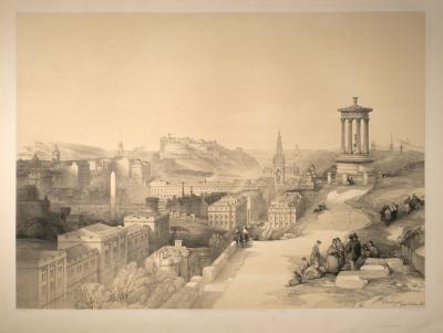 View of Edinburgh from Calton Hill