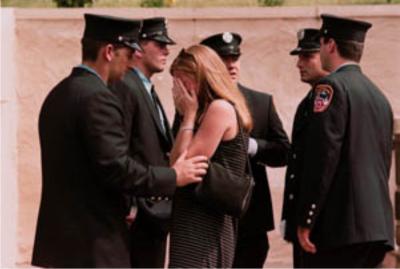 Funeral for a Fireman, Staten Island, Sept. 18