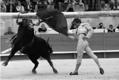 Matador Juan Bautista, Nimes