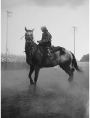 Untitled (Rider in Dust)