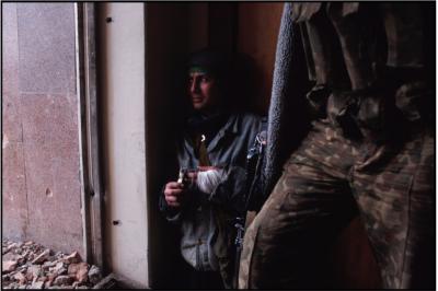 Rebels During the Chechan War, Grozny, Chechnya